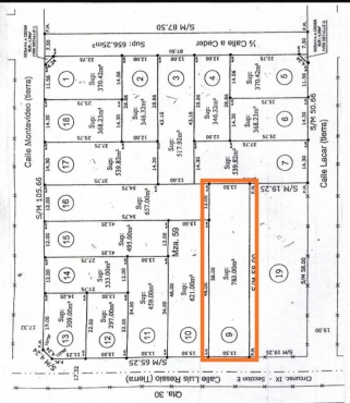 Terreno Baldío - 758m²