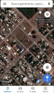 Terreno Ubicado En Una Esquina En B° Independencia - Fontana