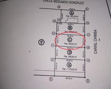 Terreno en Venta, Carril Chimbas, Chapanay, Mendoza